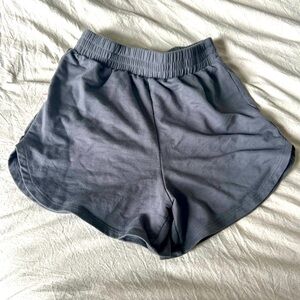 Buckle sweat shorts